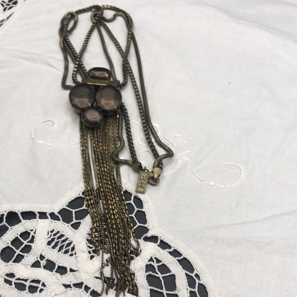 Silpada KR ‘Leather Together’ Brass Leather Necklace, Cuff and Hoop Earrings - Picture 3 of 12